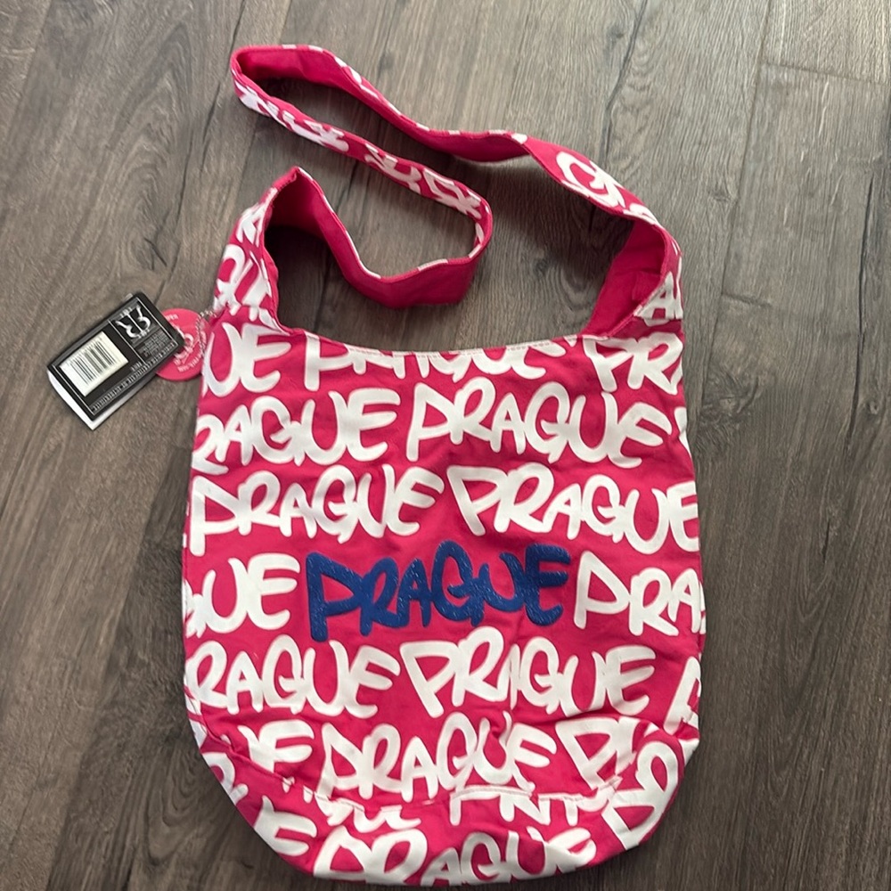 Prague Cross body cotton bag